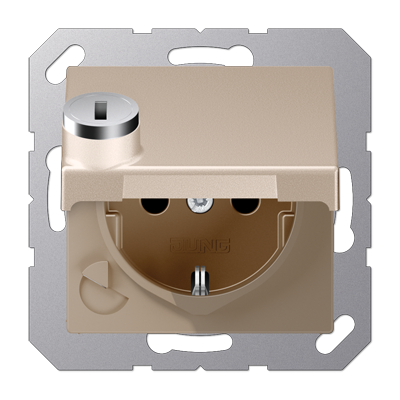 SCHUKO® розетка с замком, A1520BFKLSLCH