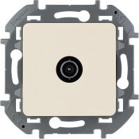 Legrand Розетка TV (телевизионная) - Legrand Inspiria - оконечная 10дБ 5-862мГц - слоновая кость, 673871