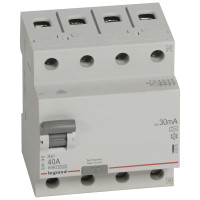 Legrand RX3 ВДТ 30мА 40А 4П A, 402075