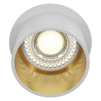 Downlight Reif Встраиваемый светильник, цвет -  Белый с Золотом, 1х50W GU10