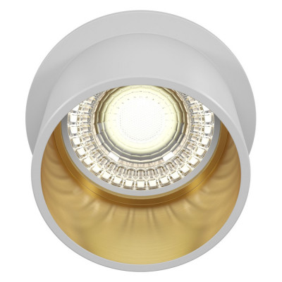 Downlight Reif Встраиваемый светильник, цвет -  Белый с Золотом, 1х50W GU10