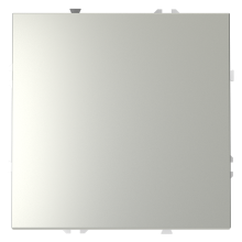 Выключатель с самовозвратом встраиваемый VOLTUM S70 одноклавишный 10А, (сталь), VLS010605