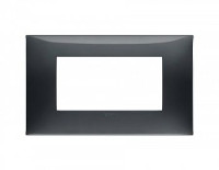 Vimar Накладка на 4 модуля, ардезия, 09674.03 Vimar Накладка на 4 модуля, ардезия, 09674.03