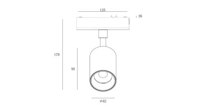 Светильник трековый SL-SLIM-SPBL-20-CCT 48В 20Вт 2700-6000К SWG PRO черн. DesignLed 00-00022090