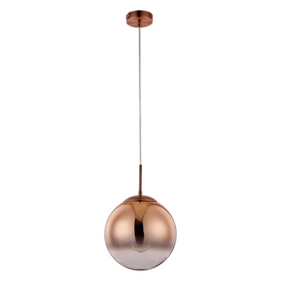 Arte Lamp JUPITER copper, Подвес, цвет арматуры - КРАСНАЯ БРОНЗА, цвет плафона/декора - КРАСНАЯ БРОНЗА, ПРОЗРАЧНЫЙ, 1х60W E27, A7962SP-1RB
