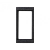 Simon Connect Вставка узкая для установки 3-проводного разъема GST18 цвета графит K45, K121-14