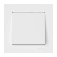 ATN000112S - ATLASDESIGN 1-клавишный ВЫКЛЮЧАТЕЛЬ, сх.1, 10АХ, в сборе, быстрозажим. клем., БЕЛЫЙ, Systeme Electric