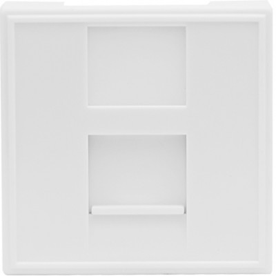 Donel Розетка DEC RJ45 UTP кат.5e, 2мод., бел. (45х45мм), серия (тип) DEC, DECF12EW5