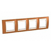 ХАМЕЛЕОН РАМКА 4-постовая, горизонтальная, БЕЖЕВЫЙ/ ОРАНЖЕВЫЙ