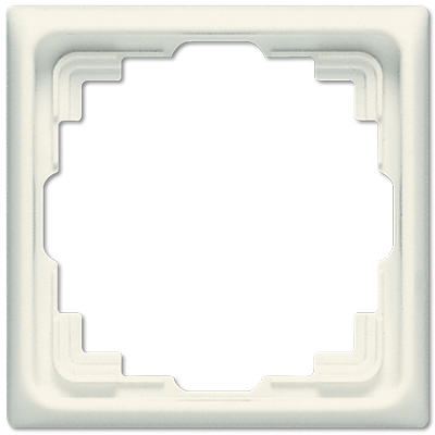 Рамка для инсталляции в кабельных каналах, однократная; слоновая кость, CD581KW