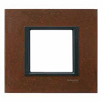 MGU68.002.7A3 - UNICA CLASS РАМКА 1-постовая, КЕЛЬТСКАЯ СТАЛЬ