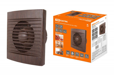 Вентилятор бытовой настенный, 120 С "ЭКО" (бук) TDM Electric, SQ1807-0104