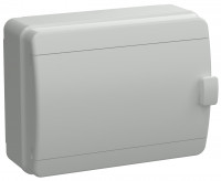 TEKFOR Корпус пласт. КМПн-18 IP65 сер. непрозр. дверь IEK, TF5-KP73-N-18-65-K03-K03