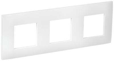 SKANDY Рамка 3-мест. SK-F03W арк. бел. IEK, SK-M32-K01