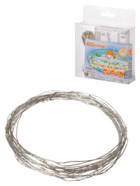 Гирлянда светодиодная "Роса50" 50LED, 5м, 3000К, 3хАА, TDM Electric, SQ0361-0052 Гирлянда светодиодная "Роса50" 50LED, 5м, 3000К, 3хАА, TDM Electric, SQ0361-0052