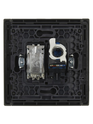 FORTE&PIANO Роз. двойная TV+RJ45 кат.6 FP337 сер. IEK, FP-AK20-2-K03