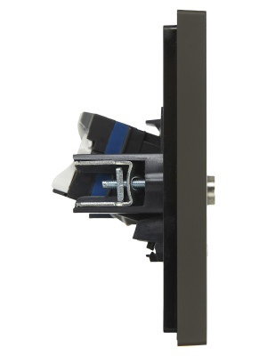 FORTE&PIANO Роз. двойная TV+RJ45 кат.6 FP337 сер. IEK, FP-AK20-2-K03