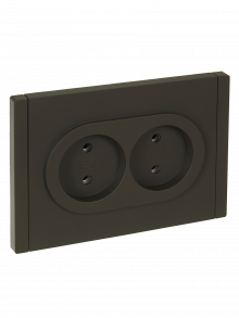 FORTE&PIANO Роз. 2-я без з/к з/ш б/к 10А FP326 сер. IEK, FP-R20-10-1-K03