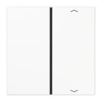 Клавиша для сенсорного модуля KNX, одиночная, белая, LS401TSAPWW