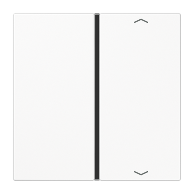 Клавиша для сенсорного модуля KNX, одиночная, белая, LS401TSAPWW