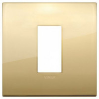 Vimar Накладка CLASSIC на 1 модуль золото, 19641.07