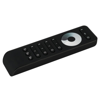 Пульт SMART-R33-DIM Black (4 зоны, 2.4G) (Arlight, IP20 Пластик, 5 лет), 025030