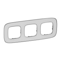 Legrand Valena ALLURE.Рамка "Зеркало".3-постовая универсальная, 754423