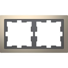 D-Life Рамка 2-ная, никель