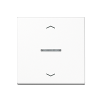 Клавиша для KNX кнопки, 1 группа, с окошком, символы стрелки; термопласт; белый, A101KO5PBFWW Клавиша для KNX кнопки, 1 группа, с окошком, символы стрелки; термопласт; белый, A101KO5PBFWW