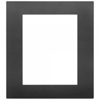 Vimar Накладка CLASSIC на 8 модулей черная, 19668.71