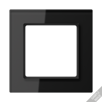 Рамка для вертикальной и горизонтальной установки, 5 постов; стекло; черный; A CREATION, AC585GLSW Рамка для вертикальной и горизонтальной установки, 5 постов; стекло; черный; A CREATION, AC585GLSW