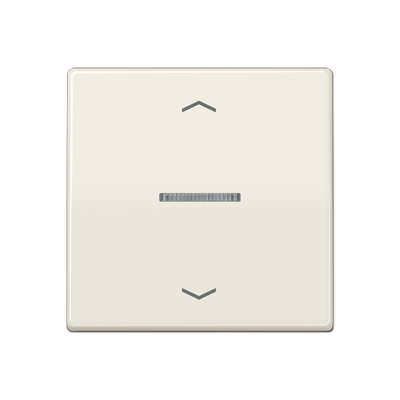 Клавиша для KNX кнопки, 1 группа с окошком и символами "стрелки"; дюропласт; слоновая кость, AS101KO5P