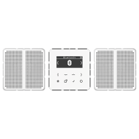 Смарт радио DAB+ Bluetooth, стерео; белый, DABCD2BTWW