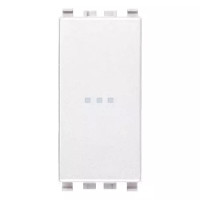 Vimar Кнопка 1P осевая NO 10A , белая, 20108.B