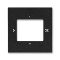 3299H-A40100 63 - Накладка ABB Levit для таймера с малой выдержкой времени и комнатного датчика CO? антрацит - 2CHH704010A4063