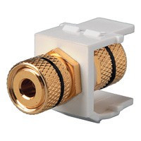 FD-BJ-B-R Fede Fede Аудио-разъем "Banana", красный/белый