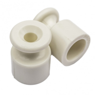 BIRONI Пластик Слоновая кость Изолятор 100шт/уп, B1-551-211-100(B1-551-211)