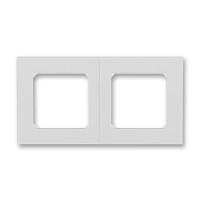 3901H-A05020 16W - Рамка ABB Levit 2 поста серый / белый - 2CHH015020A6016