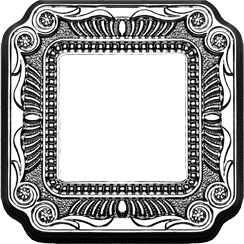 FD01361CB Fede Firenze Рамка 1-ная, Bright Chrome