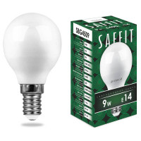 Лампа светодиодная, 9W 230V E14 6400K G45, SBG4509, Feron 55125