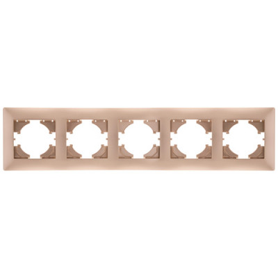 GUSI Bravo РАМКА 5-местная, Цвет : шампань., С1050-027