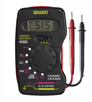 Мультиметр ФАZА цифровой M300, 5008779
