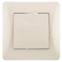 GUSI Ugra МЕХАНИЗМ Выкл. 1кл., скрытая установка, 10А, 250В. Цвет: бежевый., С11В1-003