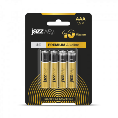 Jazzway LR03 PREMIUM Alkaline BL-4, 5002197