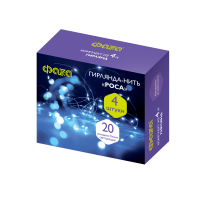 Гирлянды DC-G05-20WS4, комплект 4 шт., бел., 20 LED, 2xCR2032           , 5048072