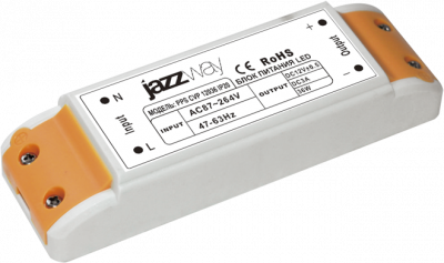 PPS CVP 12036 12V3.00A=36w  IP20  пластик Jazzway, 1016355