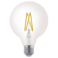 11703 Светодиодная лампа филаментная диммируемая G95, 6W (E27), 2700K, 806lm, прозрачный