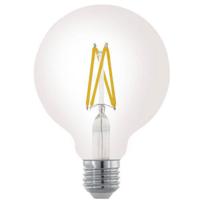 11703 Светодиодная лампа филаментная диммируемая G95, 6W (E27), 2700K, 806lm, прозрачный