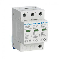 Chint Ограничитель имп. перенапр. NU6-IIG 3P In=40кА Uc=440B Im=100кА (R), 368974 Chint Ограничитель имп. перенапр. NU6-IIG 3P In=40кА Uc=440B Im=100кА (R), 368974