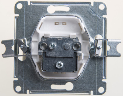 GLOSSA TV РОЗЕТКА одиночная 1DB, ПЕРЛАМУТР